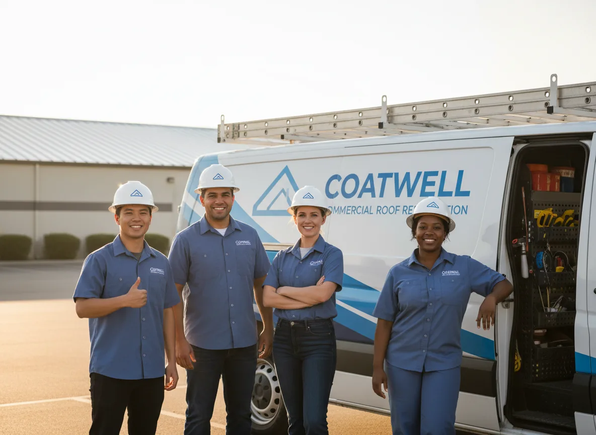 Commercial roof coating company in Gray, IA